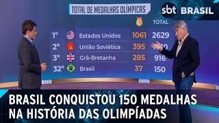 Brasil quer quebrar recorde de medalhas na Olimpíada de Paris 