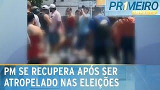 PM é atropelado durante “Operação Eleições”, em Diadema (SP) | Primeiro Impacto (07/10/24)