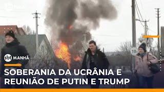 União Europeia reforça apoio à Ucrânia antes de encontro entre Putin e Trump | #SBTManhã