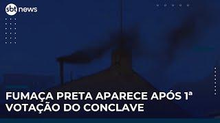 Cardeais não entram em consenso em primeira votação para a escolha do novo papa