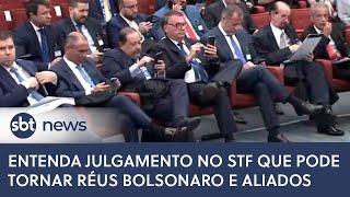 Entenda julgamento no STF que pode tornar réus Bolsonaro e aliados