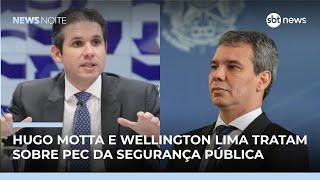 Hugo Motta se reúne com ministro da Justiça para discutir PEC da Segurança | #NewsNoite
