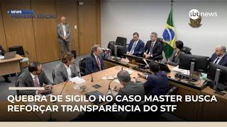 Análise: quebra de sigilo no caso Master busca reforçar transparência do STF |#NewsPrimeiraEdição