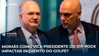 Moraes como vice-presidente do STF pode impactar inquérito do golpe?