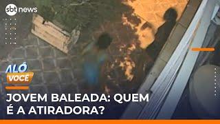 Jovem é baleada pelas costas por outra mulher após sair da academia | #AloVoce