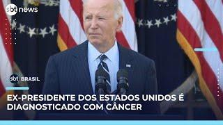 Joe Biden, ex-presidente dos EUA, é diagnosticado com câncer de próstata | SBT Brasil (19/05/25)