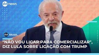 Lula diz que vai telefonar para Trump e fazer convite para a COP30 | #SBTBrasil 