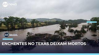 EUA: Número de mortos sobe para 32 no Texas após enchentes | #SBTBrasil