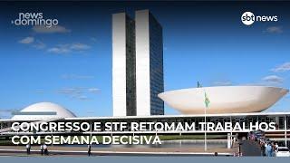 Congresso retoma trabalhos com caso Master | #NewsDomingo