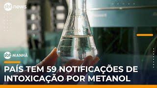 ▶️ SBT Manhã AO VIVO | Número de casos suspeitos de intoxicações por metanol chega a 59
