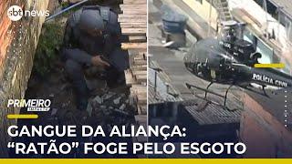 Quadrilha de roubo de alianças é cercada e suspeito foge pelo esgoto | #PrimeiroImpacto