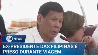 Ex-presidente das Filipinas, Rodrigo Duterte, é preso em Manila | #SBTNews (11/03/25)