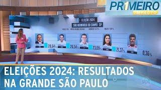 Eleições 2024: veja os resultados nas cidades da Grande SP | Primeiro Impacto (07/10/24)