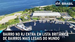 Bairro da glória no RJ é eleito um dos bairros mais legais do mundo | SBT Brasil (28/09/24)