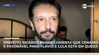 "Ficamos felizes", diz Nunes sobre pesquisas de aprovação entre Lula e Flávio | #NewsPrimeiraEdição