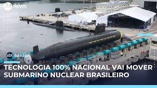 Marinha avança na construção de submarino nuclear inédito para América Latina | #SBTBrasil