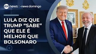 “Se fiz Trump rir, posso conseguir mais”, diz Lula ao Washington Post | #NewsDomingo