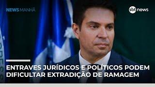 Advogado aponta entraves jurídicos e políticos para extradição de Ramagem dos EUA | #NewsManhã