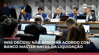 INSS decidiu não renovar acordo com Master antes da liquidação, diz presidente