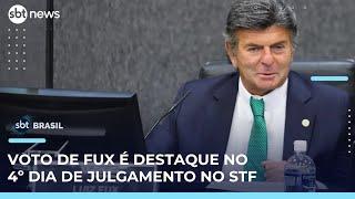 STF retoma julgamento nesta quarta com voto aguardado de Luiz Fux | #SBTBrasil 