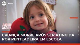 Menina morre no dia do aniversário na escola e família exige justiça | #AquiAgora
