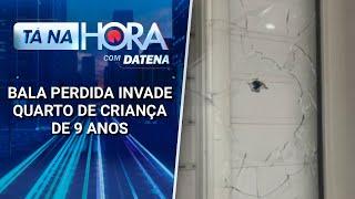 Bala perdida invade quarto de criança na zona leste de São Paulo | Tá na Hora (06/01/25)