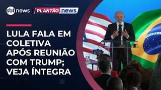 Lula revela como foi encontro com Trump nos EUA; assista na íntegra | #PoderExpresso