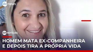 Mulher é morta a tiros pelo ex-companheiro em Mauá (SP) | #SBTNotícias