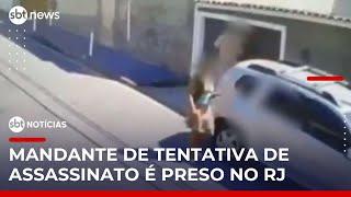 13 tiros: Polícia prende suspeito de orquestrar tentativa de feminicídio no RJ | #SBTNoticias