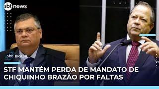 STF mantém perda de mandato de Chiquinho Brazão por faltas não justificadas | #SBTBrasil 