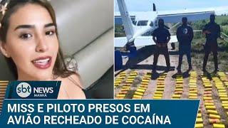 Piloto e ex-miss são presos na Argentina com 359 kg de cocaína | #SBTNews Manhã (30/01/25)