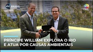 Príncipe William visita o Rio de Janeiro e participa de evento ambiental da COP 30 | #SBTBrasil