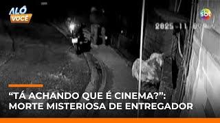 “Tá achando que é cinema?”: polícia investiga reação de vítima fatal de assalto | #AloVoce