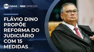 Flávio Dino propõe reforma do Judiciário com 15 medidas | #PoderExpresso