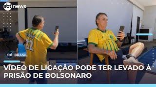 Ligação de Flávio Bolsonaro com o pai foi um dos motivos de prisão domiciliar | #SBTBrasil