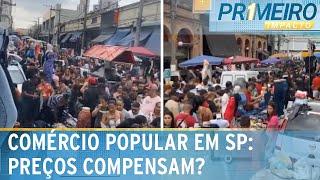 Brás antes do Natal: consumidores movimentam comércio popular de SP | Primeiro Impacto (16/12/24)