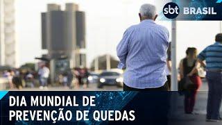 Data conscientiza sobre os riscos de acidente comum entre idosos | SBT Brasil (24/06/24)
