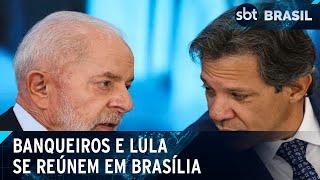 Lula se reúne com os banqueiros para reforçar compromisso fiscal do país | SBT Brasil (16/10/24)