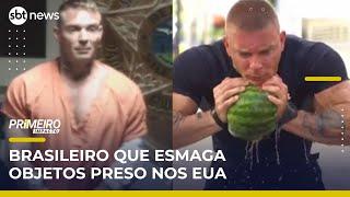 Influenciador brasileiro é preso nos EUA após atropelar policial | Primeiro Impacto (08/05/25)