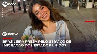 Universitária brasileira é presa pelo serviço de imigração dos EUA | #SBTNoticias