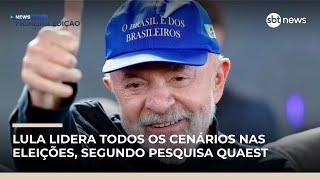 Lula lidera todos os cenários nas eleições de 2026, segundo pesquisa Quaest | #NewsPrimeiraEdição