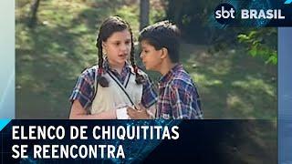 Elenco da primeira versão Chiquititas se reúne neste domingo (15) | SBT Brasil (14/12/24)