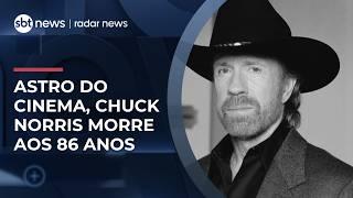 Astro do cinema, Ator Chuck Norris morre aos 86 anos | #RadarNews