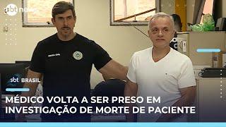 Polícia prende médico investigado por morte de paciente que tratava varizes | SBT Brasil (23/05/25)