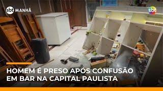 SP: Briga motivada por ciúmes termina em tentativa de homicídio | #SBTManhã