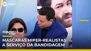 Máscaras hiper-realistas são usadas em crimes para enganar a polícia | Primeiro Impacto (28/05/25)