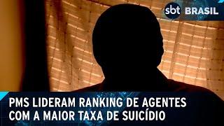 Dados divulgados revelam taxa de suicídio entre agentes da segurança pública | SBT Brasil (26/09/24)