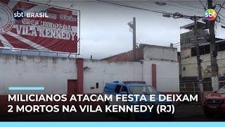 Ataque de milicianos deixa 2 mortos e 4 feridos na Vila Kennedy (RJ)