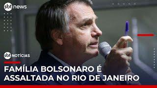 Ex-mulher e ex-sogros de Jair Bolsonaro são feitos reféns durante assalto | #SBTNotícias