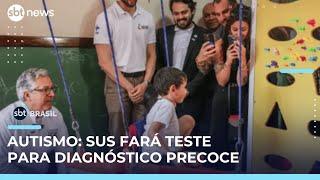 SUS fará teste para diagnóstico precoce de autismo aos 16 meses | #SBTBrasil